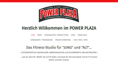 Desktop Screenshot of powerplaza.ch